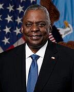 File:Secretary of Defense Lloyd Austin, official portrait, 2023.jpg